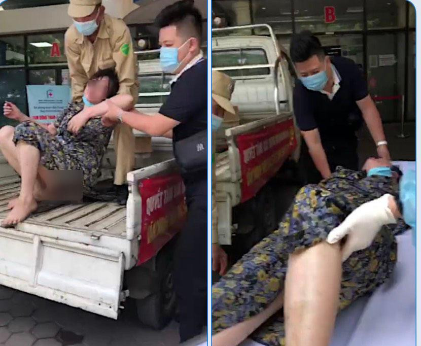 Người phụ nữ được tổ công tác công an phường Khương Thượng kịp thời ứng cứu Người phụ nữ được tổ công tác công an phường Khương Thượng kịp thời ứng cứu