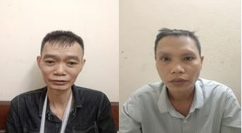 Hai đối tượng bị bắt giữ