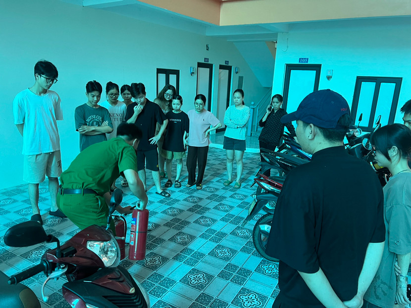 Tuyên truyền, hướng dẫn kỹ năng an toàn PCCC và CNCH cho các chủ nhà cho thuê và người thuê trọ