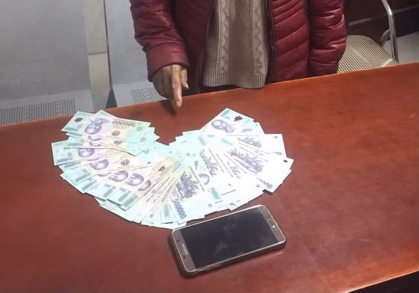 Số tang vật bị thu giữ