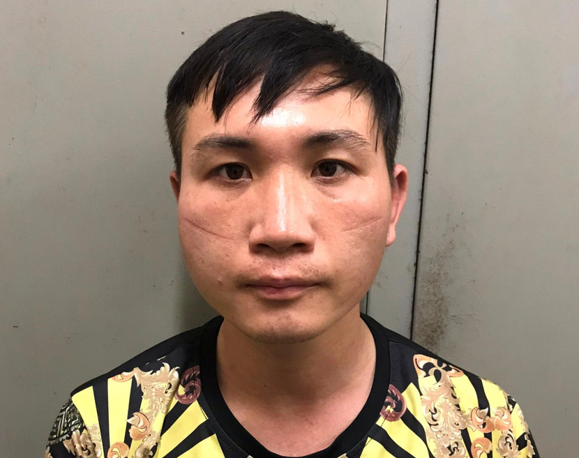 Đối tượng Nguyễn Văn Long bị bắt giữ