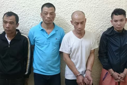 Nhóm đối tượng đàn em của Long “ma” bị bắt giữ