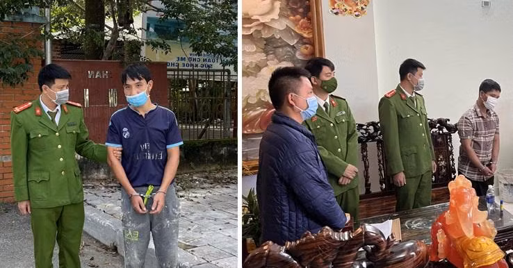 Công an thành phố Thanh Hóa bắt giữ các đối tượng mua bán ma túy