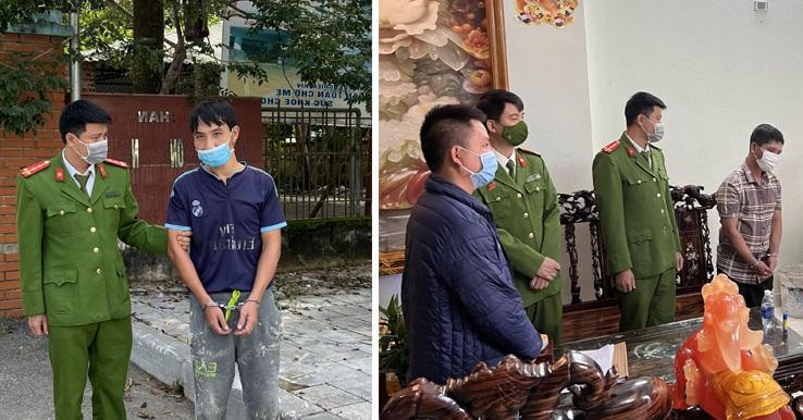 Công an thành phố Thanh Hóa bắt giữ các đối tượng mua bán ma túy