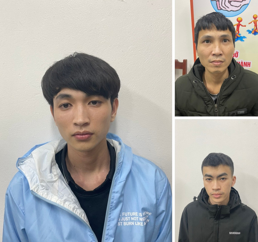 Nhóm đối tượng trộm cắp xe máy bị bắt giữ