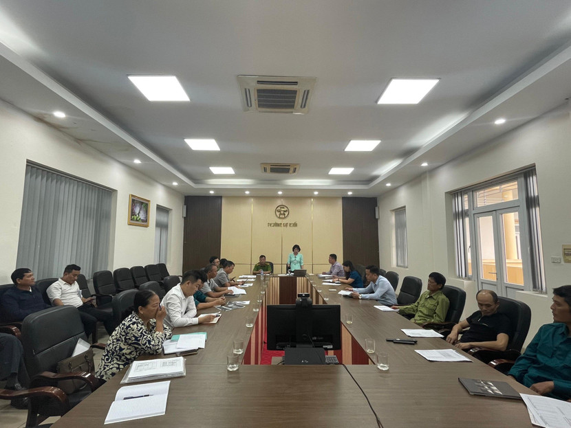 UBND phường Cự Khối, quận Long Biên, Hà Nội vừa tổ chức họp sơ kết, đánh giá, rút kinh nghiệm công tác tổng kiểm tra an toàn PCCC&amp;CNCH trên địa bàn.