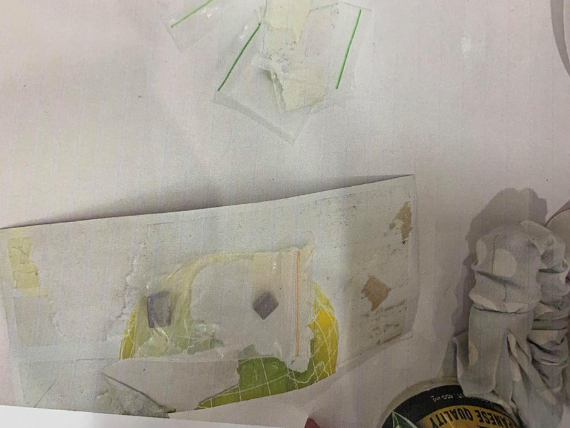 Các tang vật bị thu giữ Các tang vật bị thu giữ