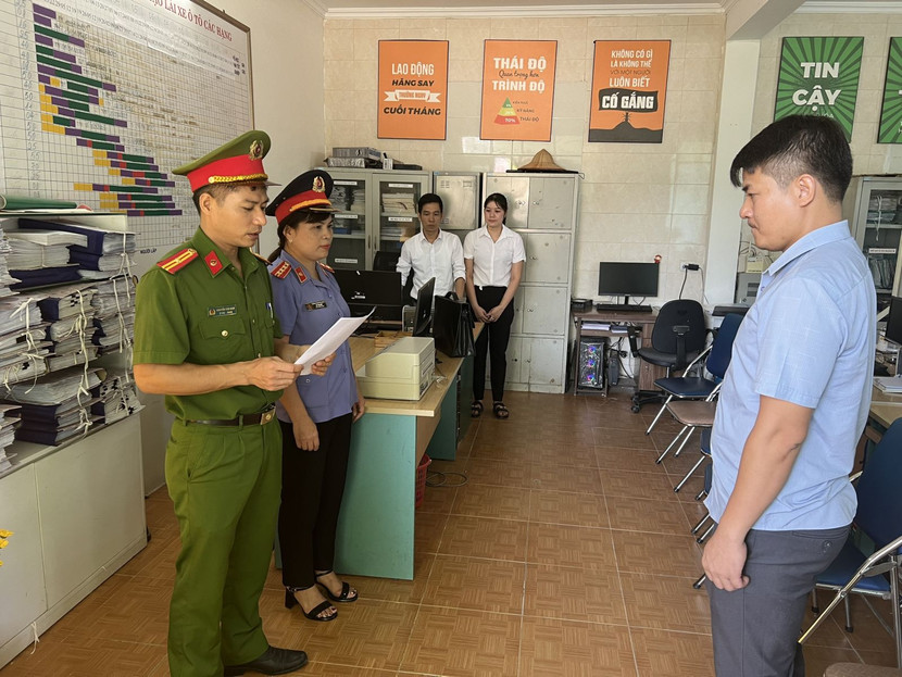 Ngô Văn Giáp bị khởi tố Ngô Văn Giáp bị khởi tố