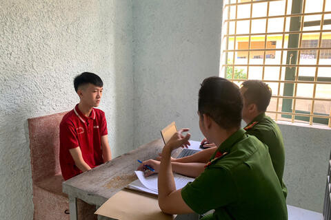 Cơ quan điều tra lấy lời khai của Đỗ Công Lượng