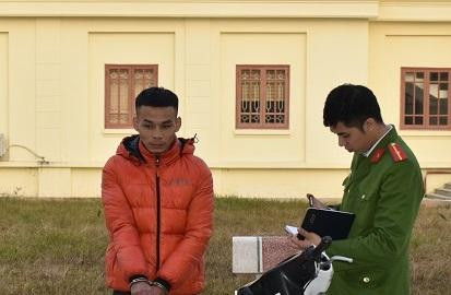 Đối tượng trộm cắp tài sản bị bắt giữ