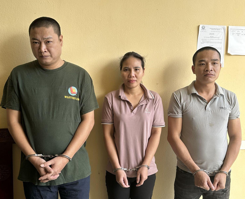 Nhóm đối tượng trộm cắp và tiêu thụ tài sản bị bắt giữ