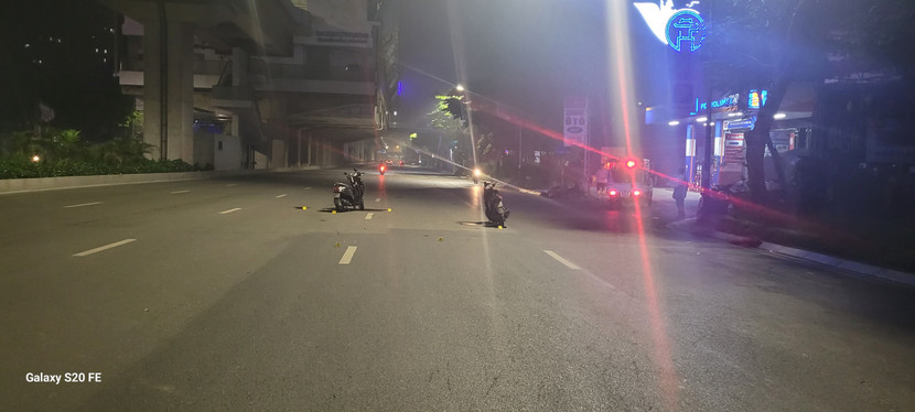 Hiện trường nơi xảy ra vụ việc