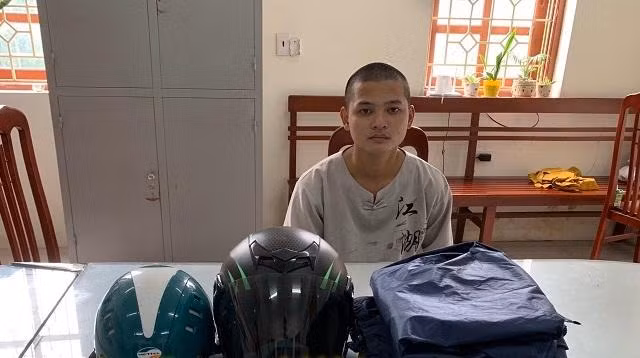 Đối tượng cướp giật tài sản bị bắt giữ