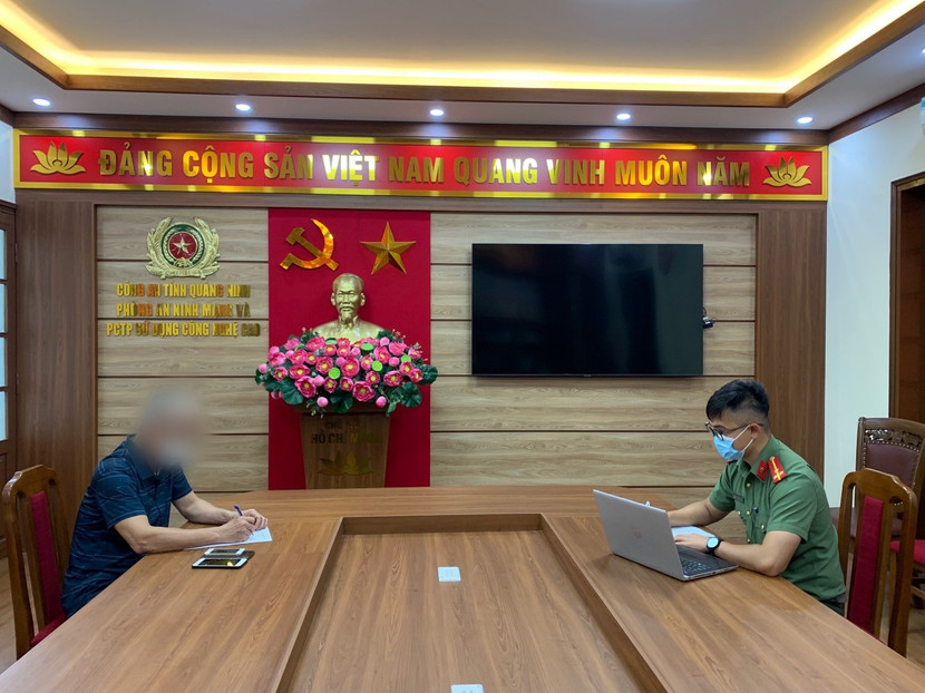 Cơ quan Công an làm việc đối với người quản lý các nhóm zalo chuyên "báo chốt"