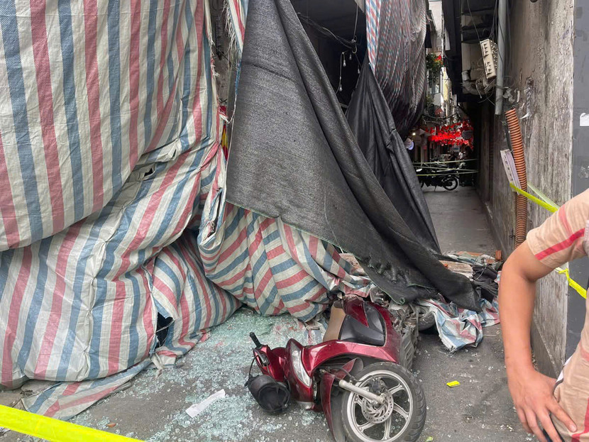 Hiện trường xảy ra vụ việc