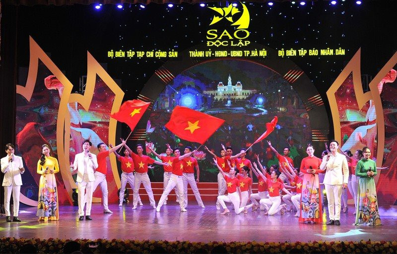 Chương trình "Sao Độc lập" tổ chức thường niên kỷ niệm Cách mạng Tháng Tám và Quốc khánh 2-9. Ảnh: Chương trình "Sao Độc lập năm 2022 Chương trình "Sao Độc lập" tổ chức thường niên kỷ niệm Cách mạng Tháng Tám và Quốc khánh 2-9. Ảnh: Chương trình "Sao Độc lập năm 2022