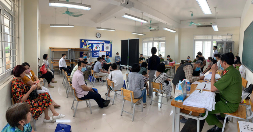 Điểm cấp căn cước công dân tại Trường Tiểu học Trung Tự Điểm cấp căn cước công dân tại Trường Tiểu học Trung Tự