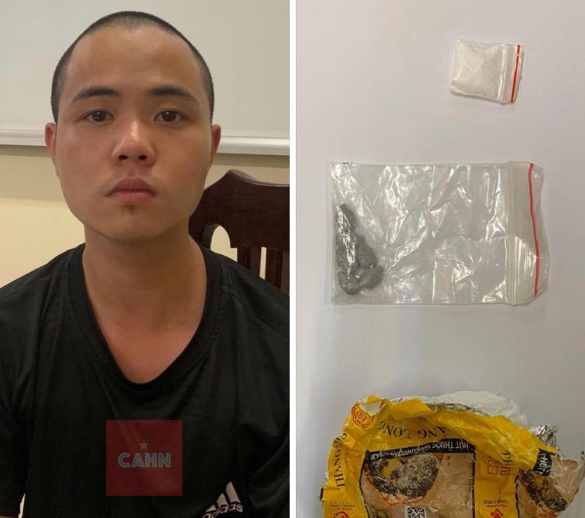 Đối tượng cùng số tang vật bị thu giữ