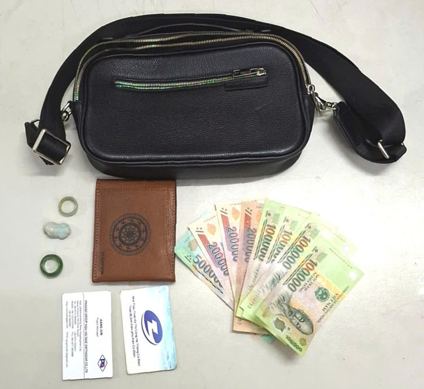 Các tang vật trong vụ án