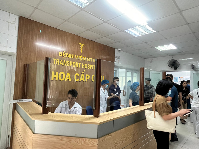 Hình ảnh tại Khoa cấp cứu Bệnh viện giao thông vận tải Hình ảnh tại Khoa cấp cứu Bệnh viện giao thông vận tải