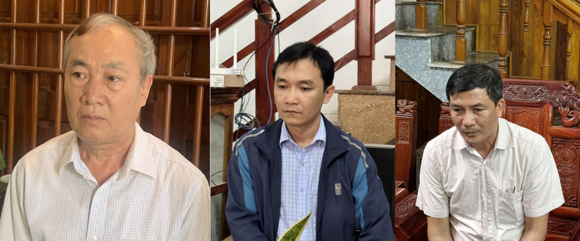 Các đối tượng Gấm, Nam, Dũng Các đối tượng Gấm, Nam, Dũng