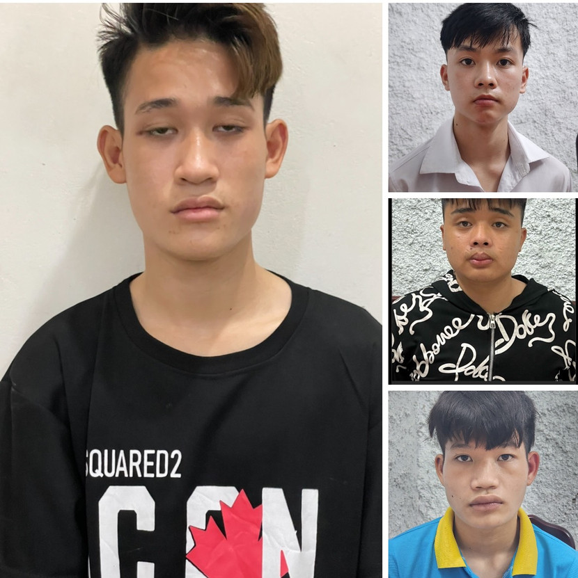 Nhóm đối tượng cướp tài sản bị bắt giữ Nhóm đối tượng cướp tài sản bị bắt giữ