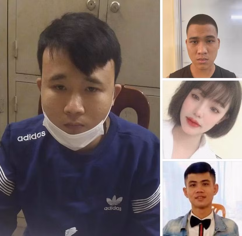 Nhóm đối tượng bị bắt giữ