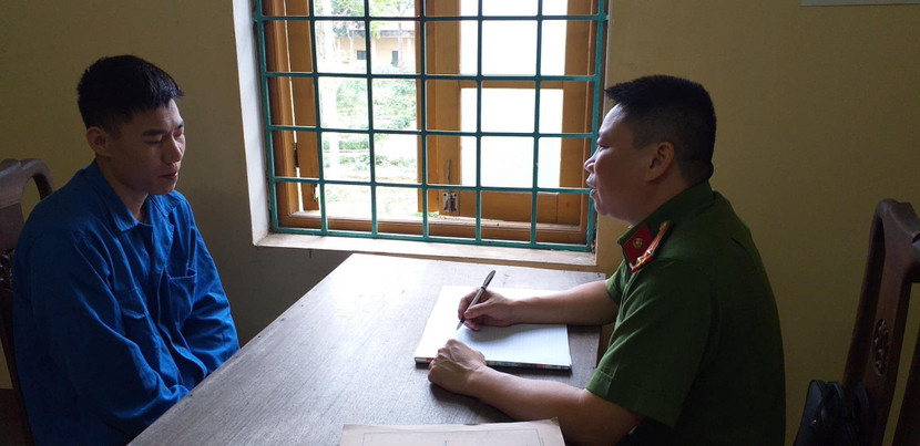 Cơ quan điều tra lấy lời khai của Trần Quốc Tiến