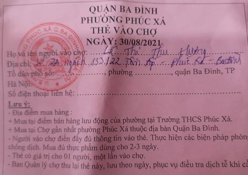Đối tượng dùng thẻ đi chợ để đi giao ma túy cho khách