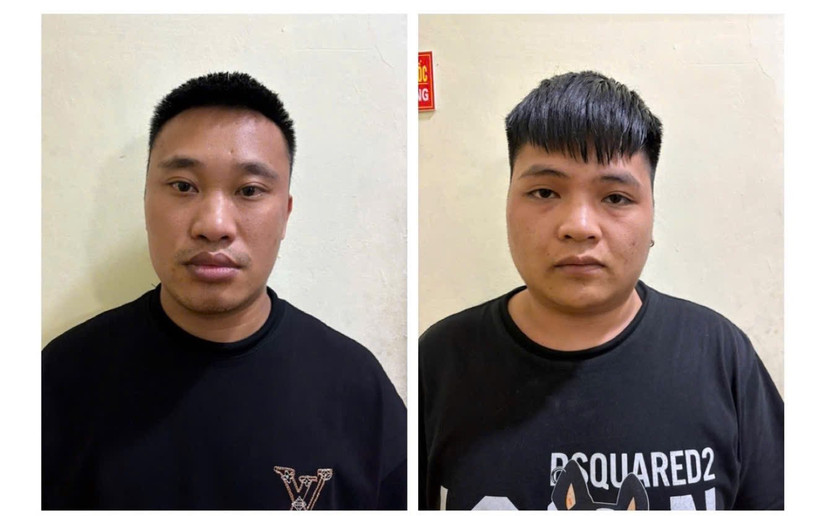 Các đối tượng bị bắt giữ