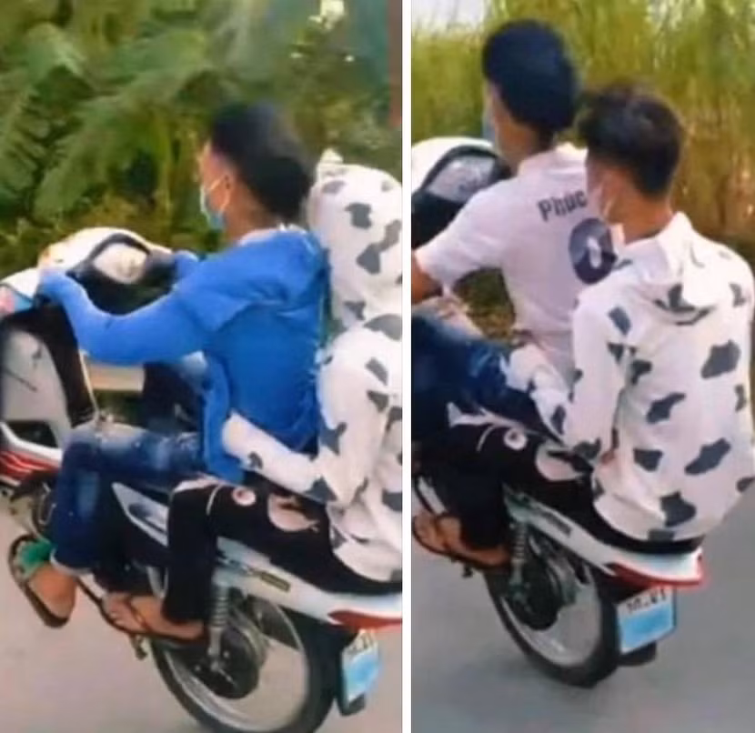 Nhóm thanh niên 'bốc đầu' xe máy bị phạt 11 triệu đồng