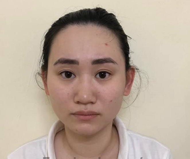 Đối tượng Trần Diệu Linh bị bắt giữ