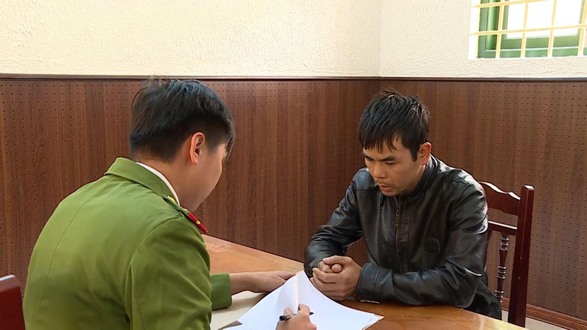 Cơ quan điều tra lấy lời khai của đối tượng Cơ quan điều tra lấy lời khai của đối tượng