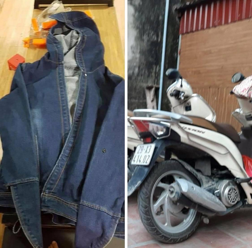 Các tang vật của vụ án