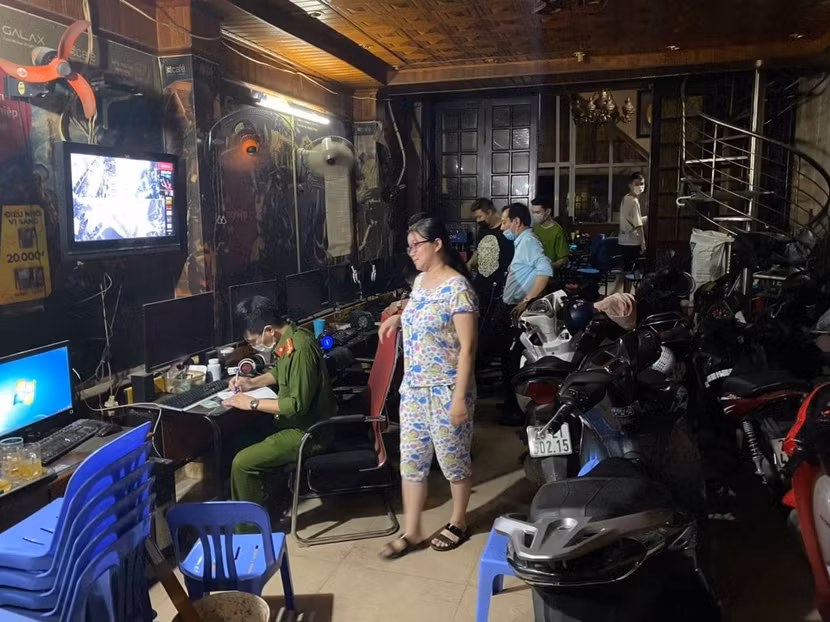 Xử phạt hành chính đối với quán game vẫn lén lút hoạt động bất chấp lệnh cấm