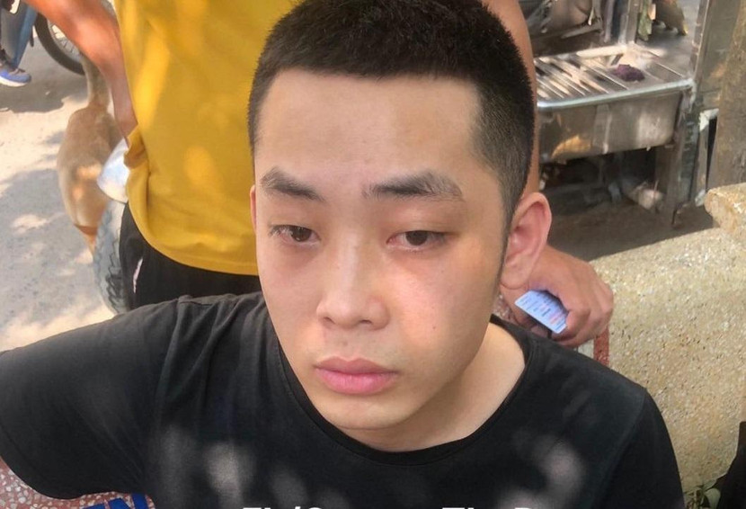 Đối tượng Trịnh Xuân Đức bị bắt giữ