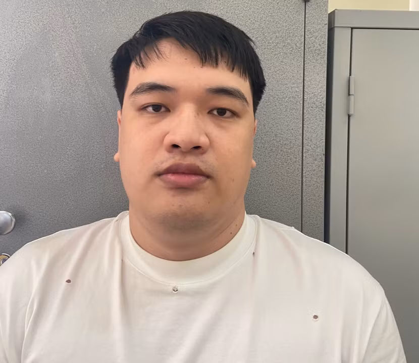 Đối tượng Trần Công Đức bị bắt giữ Đối tượng Trần Công Đức bị bắt giữ