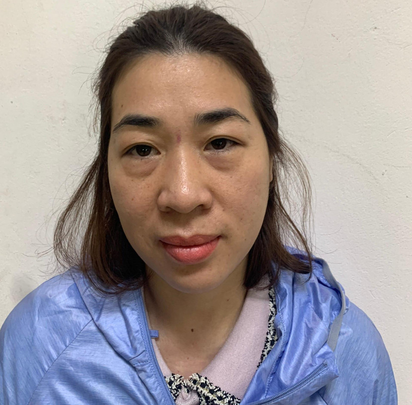 Đối tượng Trần Thị Hồng Lý bị bắt giữ Đối tượng Trần Thị Hồng Lý bị bắt giữ