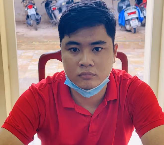 Đối tượng Hà Văn Hoàn bị bắt giữ