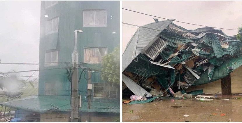 Vụ việc xảy ra tại xã Dị Nậu, huyện Thạch Thất, rất may không có thiệt hại về người