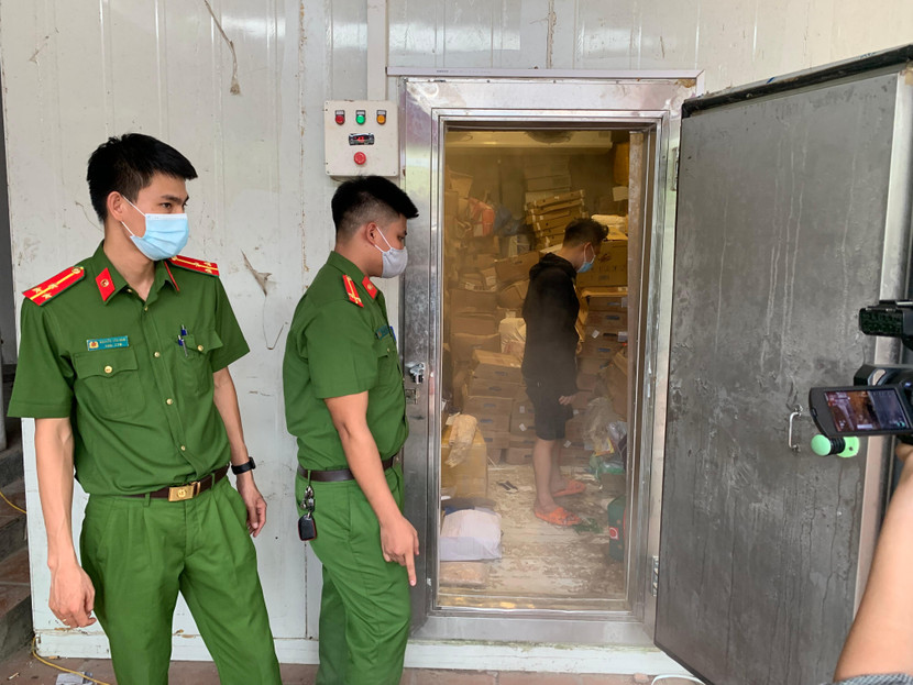 Kho lạnh chứa số lượng lớn hàng hoá Kho lạnh chứa số lượng lớn hàng hoá