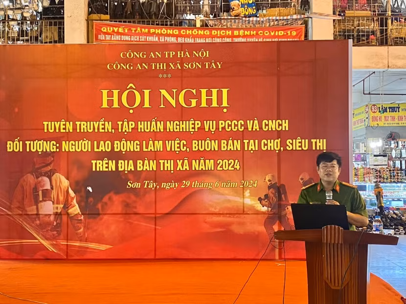 Thượng tá Nguyễn Đức Thành, Phó trưởng CATX Sơn Tây, Giảng viên các lớp tập huấn Thượng tá Nguyễn Đức Thành, Phó trưởng CATX Sơn Tây, Giảng viên các lớp tập huấn
