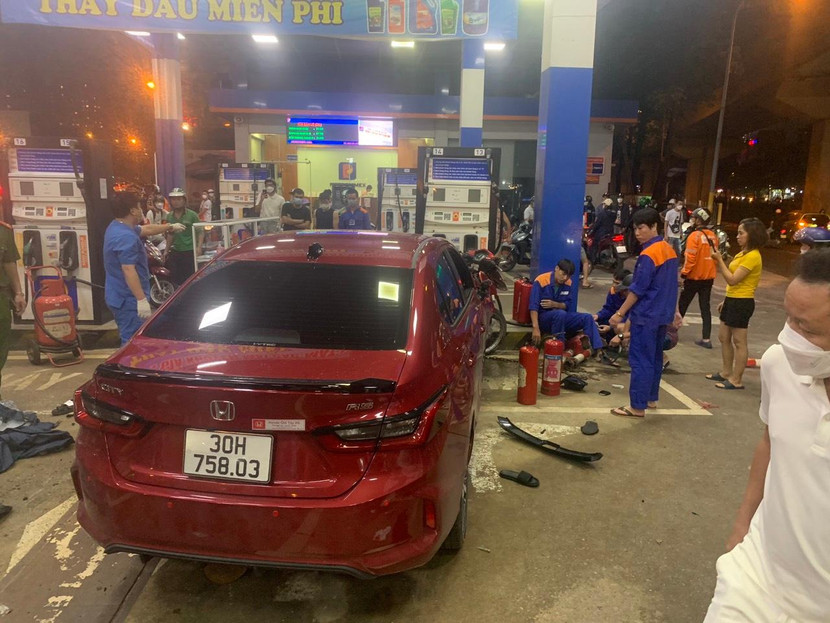 Hiện trường nơi xảy ra vụ việc