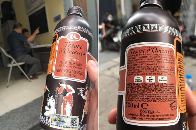 Sản phẩm bị thu giữ