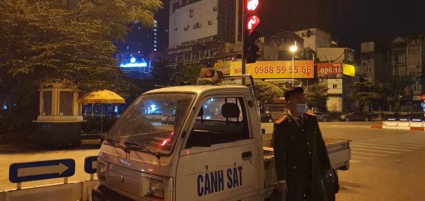 Tuần tra đêm đảm bảo an ninh trật tự địa bàn