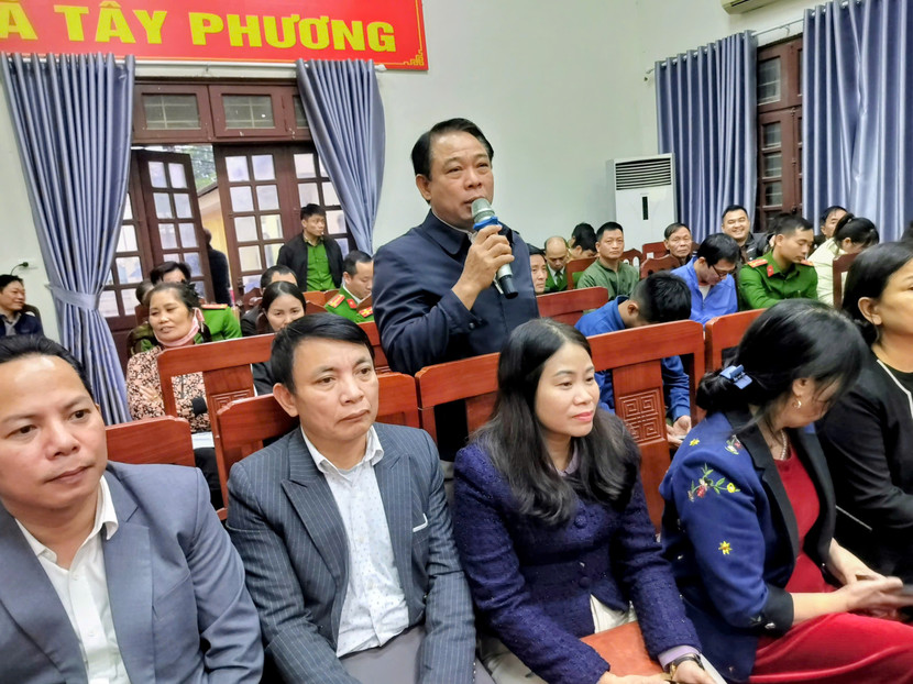 Người dân "hiến kế" cho lực lượng chức năng đẩy nhanh tiến độ, về đích sớm