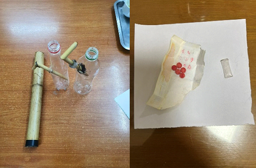 Các tang vật của vụ việc Các tang vật của vụ việc