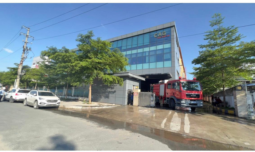 Huấn luyện nghiệp vụ PCCC và thực tập phương án chữa cháy, cứu nạn, cứu hộ