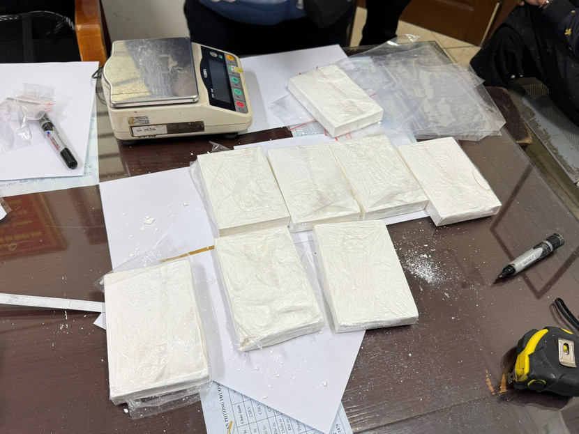 Thu giữ 2,8 kg ma túy heroin Thu giữ 2,8 kg ma túy heroin