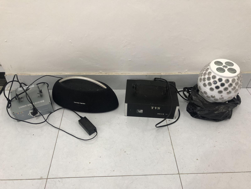 Các tang vật bị thu giữ